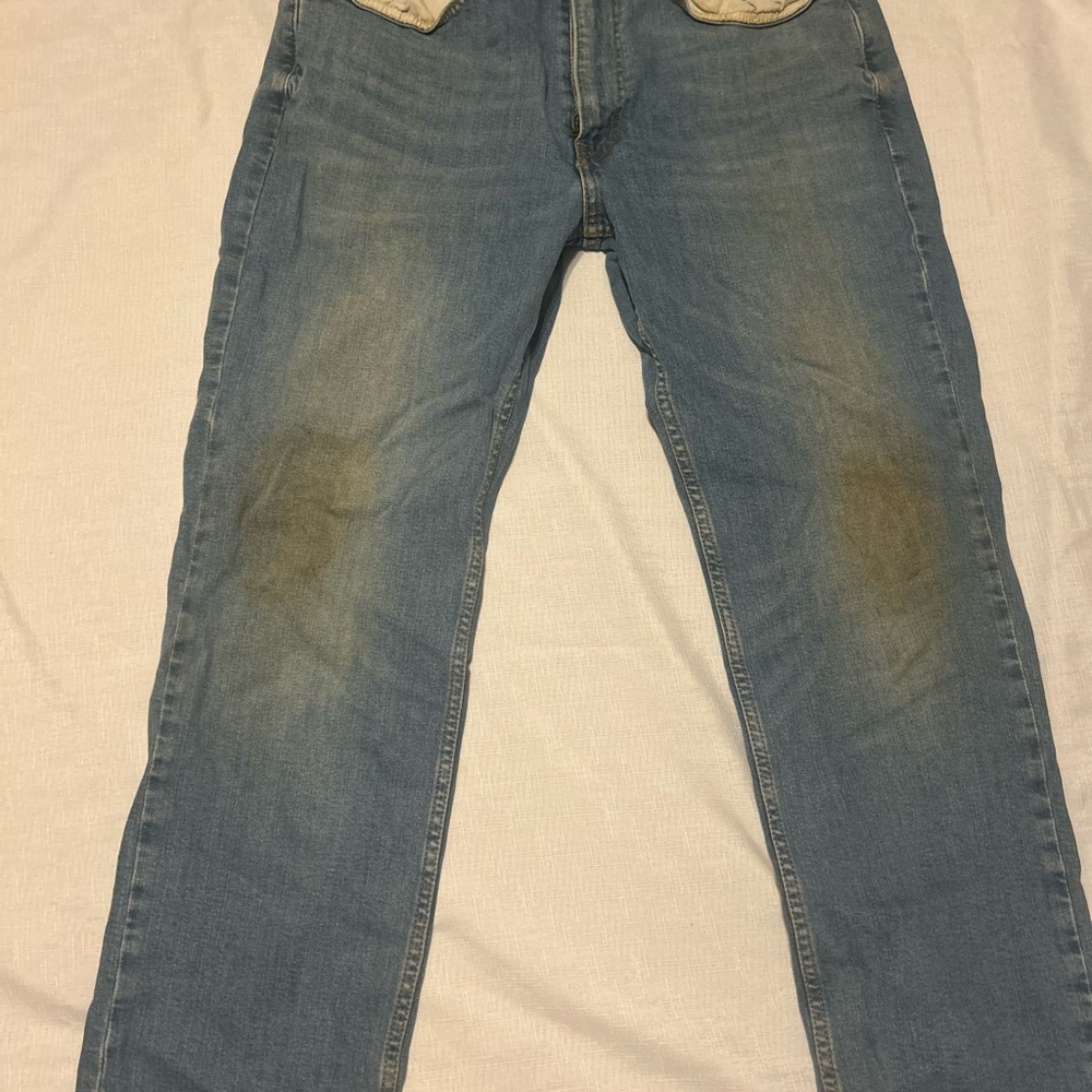 Levi's Men's Light Blue Straight Jeans